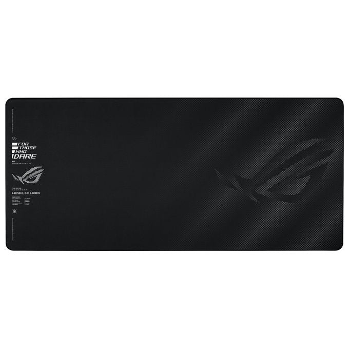 ASUS ROG Sheath II XXL, tappetino per mouse gaming, 900x400 mm, superficie rinfrescante, bordi cuciti, base antiscivolo, nero