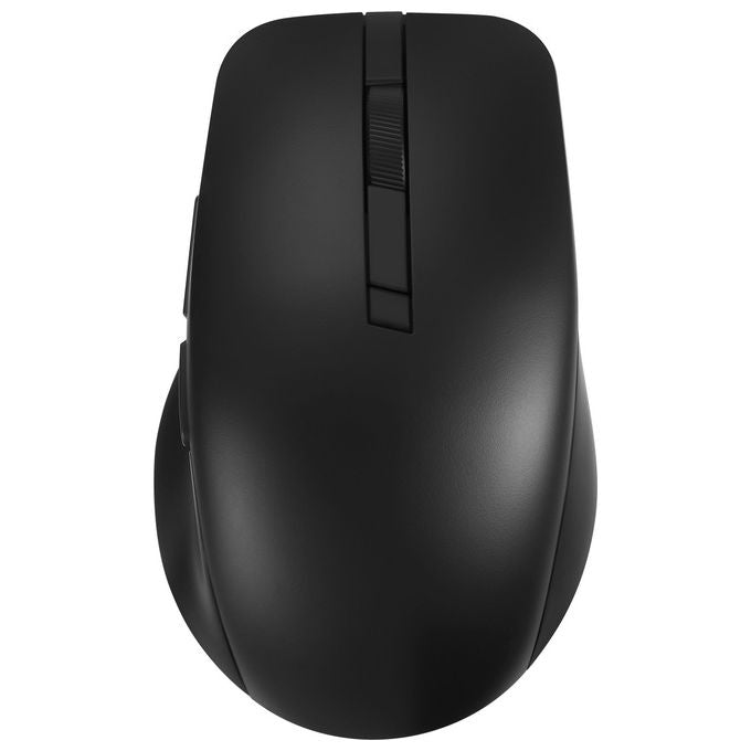 ASUS mouse wireless MD200, ottico 4200 DPI, RF 2.4 GHz e Bluetooth, 6 tasti programmabili, batteria 12 mesi, nero
