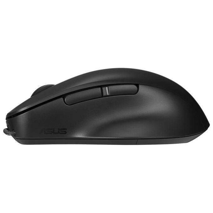 ASUS mouse wireless MD200, ottico 4200 DPI, RF 2.4 GHz e Bluetooth, 6 tasti programmabili, batteria 12 mesi, nero