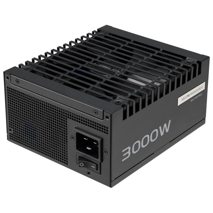 ASUS alimentatore PRO-WS-3000P, 3000W, ATX 3.1, 80 PLUS Platinum, modulare, workstation multi-GPU, nero