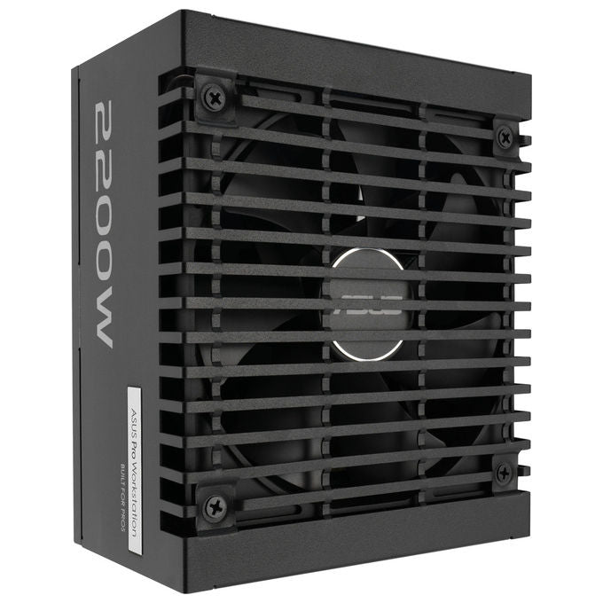 ASUS alimentatore Pro WS 2200W Platinum, ATX 3.1, 80 Plus Platinum, fully modulare, 4x PCIe 16-pin, nero