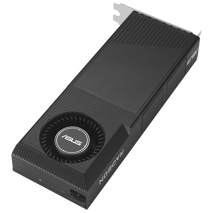 ASUS scheda video Radeon AI PRO R9700, 32 GB GDDR6, PCI Express 5.0, 256 bit, 4096 stream processor, risoluzione 8K, raffreddamento attivo