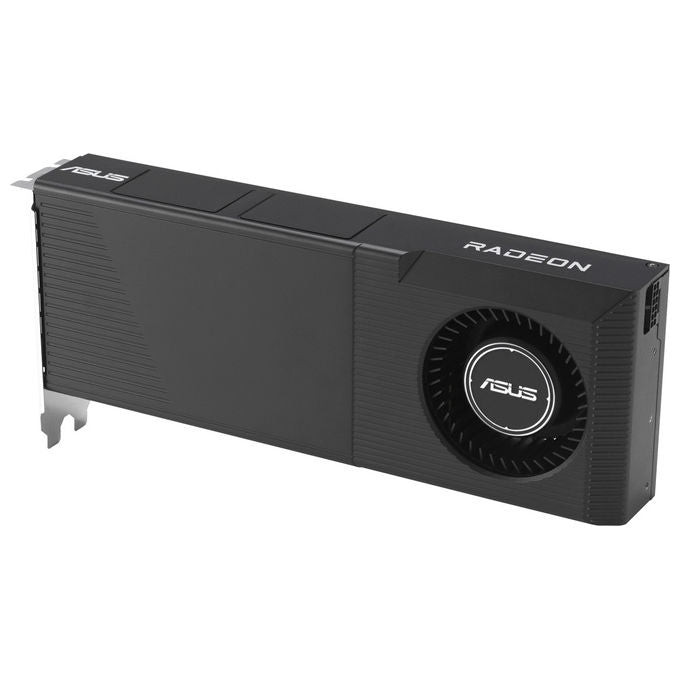 ASUS scheda video Radeon AI PRO R9700, 32 GB GDDR6, PCI Express 5.0, 256 bit, 4096 stream processor, risoluzione 8K, raffreddamento attivo
