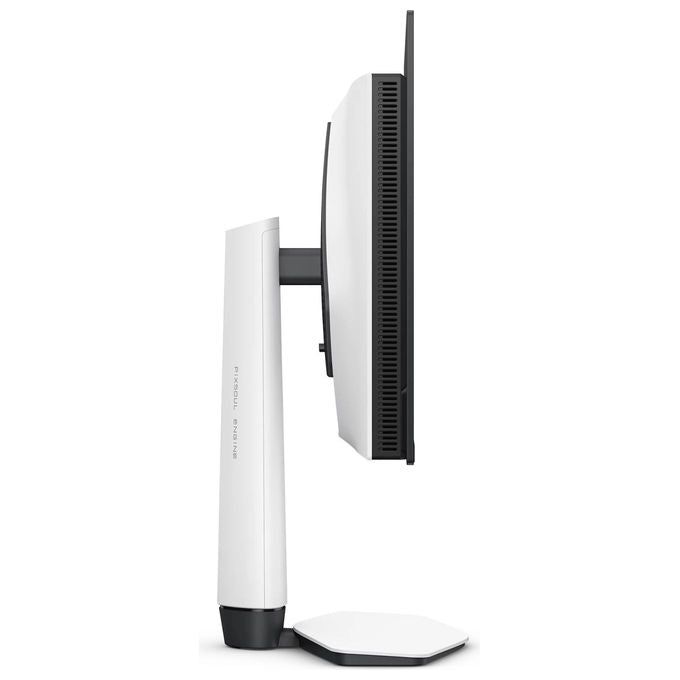 BenQ Mobiuz EX271UZ, monitor gaming OLED 26,5 pollici, 4K Ultra HD, 240 Hz, 0,03 ms, FreeSync Premium Pro, HDMI 2.1, USB-C 90W, nero, bianco