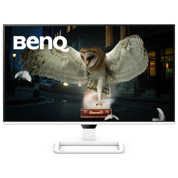 BenQ EW270Q monitor 27 pollici, 2K Ultra HD IPS, 200 Hz, 1 ms, HDR, altoparlanti integrati, DisplayPort USB-C, bianco