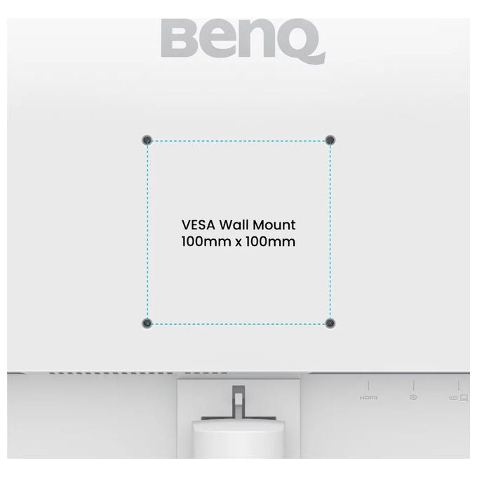 BenQ EW270Q monitor 27 pollici, 2K Ultra HD IPS, 200 Hz, 1 ms, HDR, altoparlanti integrati, DisplayPort USB-C, bianco