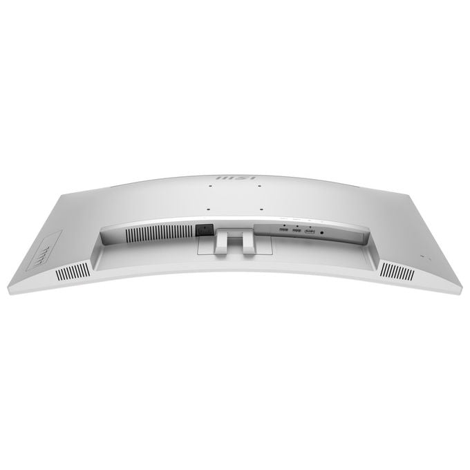 MSI monitor curvo 34 pollici, Pro MP341CQW E12, UltraWide Quad HD 3440x1440, VA 1500R, 120 Hz, altoparlanti integrati, bianco