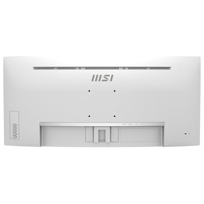 MSI monitor curvo 34 pollici, Pro MP341CQW E12, UltraWide Quad HD 3440x1440, VA 1500R, 120 Hz, altoparlanti integrati, bianco