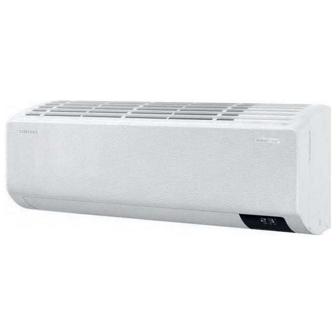 Samsung climatizzatore monosplit Wind-Free AR12BXFCAWK, 12000 btu, inverter, pompa di calore, classe A++, Wi-Fi, R32, bianco