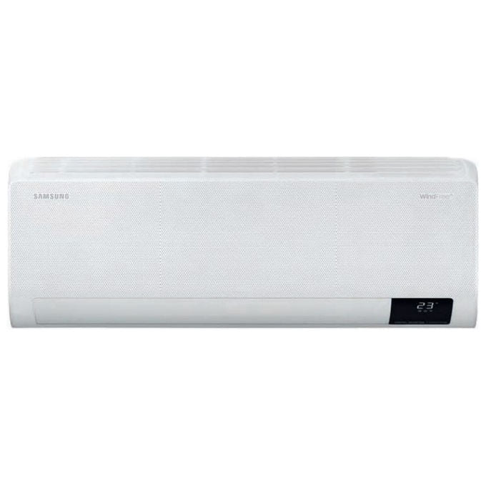 Samsung climatizzatore monosplit Wind-Free AR12BXFCAWK, 12000 btu, inverter, pompa di calore, classe A++, Wi-Fi, R32, bianco