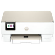 HP stampante multifunzione inkjet Envy Photo 7230, stampa copia scansione, Wi-Fi, fronte-retro, touchscreen, 15 ppm, beige