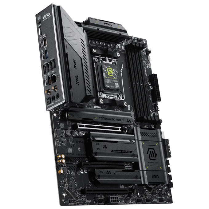 MSI scheda madre MAG B850 TOMAHAWK MAX WIFI II, ATX, socket AM5, chipset AMD B850, DDR5 256 GB, Wi-Fi 7, LAN 5G