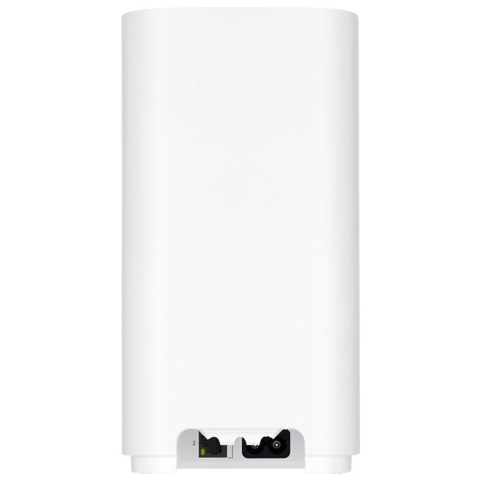 ASUS ZenWiFi BD4, router mesh Wi-Fi 7, uso esterno, dual-band 3600 Mbps, protezione IP65, PoE, AiMesh, bianco