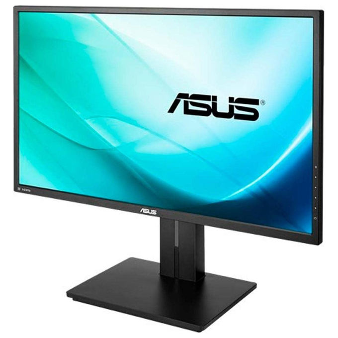 ASUS monitor business 27 pollici QHD IPS, BE27AQ, 2560x1440, 75Hz, design ergonomico, HDMI, DisplayPort, hub USB, altoparlanti, Eye Care, nero