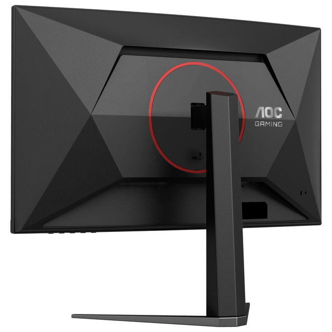 AOC monitor gaming curvo 27 pollici C27G4Z2, Full HD 1920x1080, 260 Hz, 1 ms, Fast VA, HDR10, Adaptive Sync, nero rosso