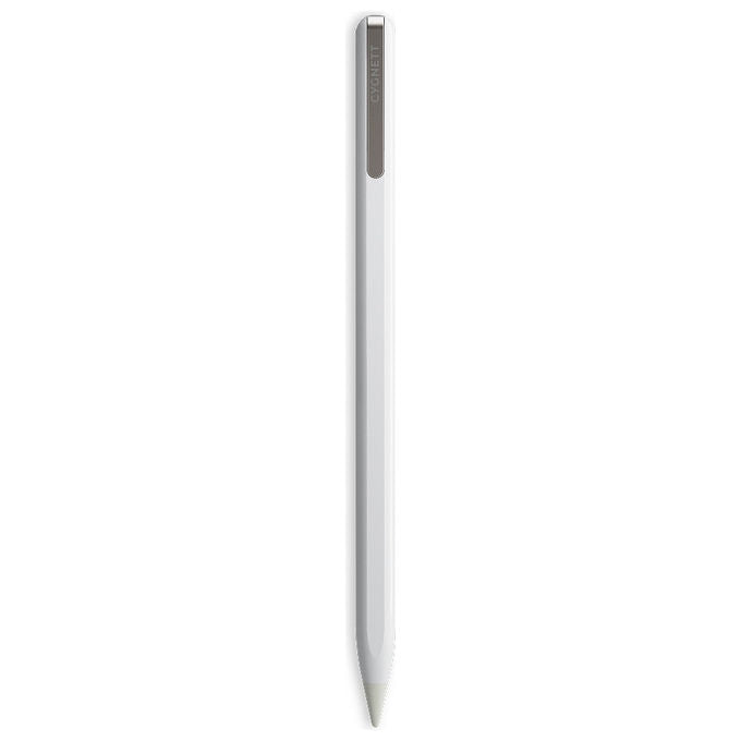 Cygnett MagPen penna stilo attiva per iPad, compatibile Apple, ricarica magnetica, batteria 130 mAh, Bianco