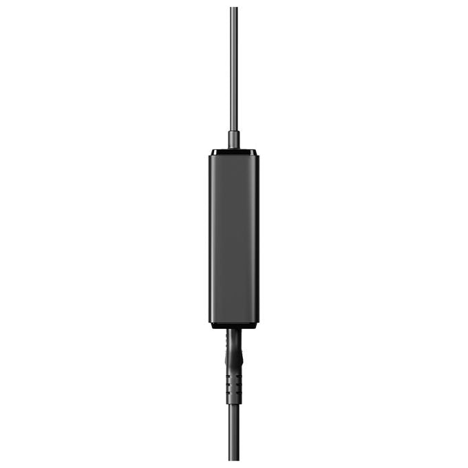 Cygnett caricabatterie GaN 140W USB-C, ricarica rapida, cavo integrato 1m, per laptop, smartphone, tablet, nero