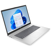 HP notebook 17,3 pollici Full HD, Intel Core 7 150U, 16 GB DDR4, 512 GB SSD NVMe, Wi-Fi 6, Windows 11 Home, argento