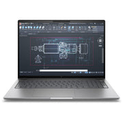 HP D4TA6ET ZBOOK 8 G1I Workstation Mobile 16 Argento colore Argento