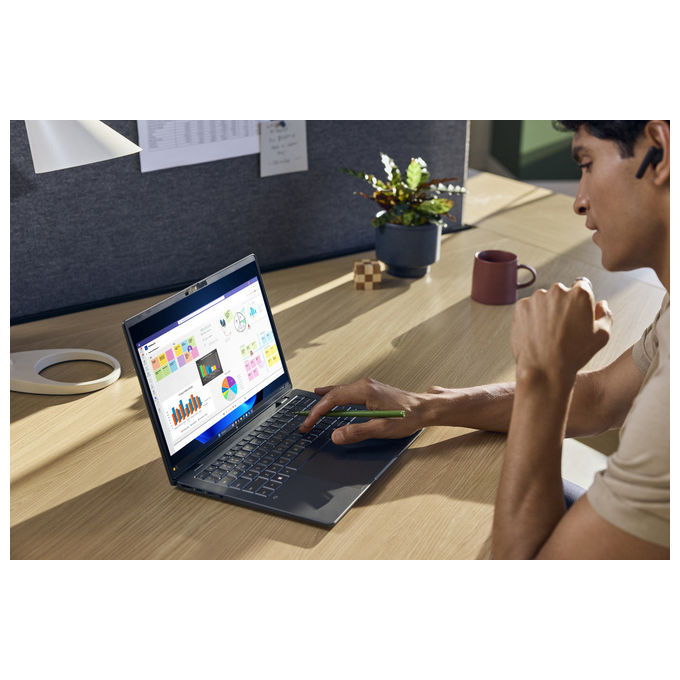 HP D87ZWAT Laptop EliteBook X G2i Intel Core Ultra X7 32GB RAM 1TB SSD 14 pollici OLED 3K colore Blu