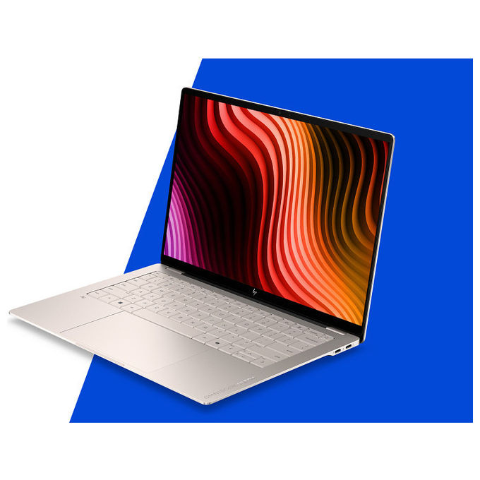 HP D8ZU7EA OmniBook Ultra Laptop Next Gen AI Notebook Copilot+ Intel Core Ultra 7 356H 14 pol 3K Touch OLED 32 GB 1 TB SSD Windows 11 Home colore Silk Sand