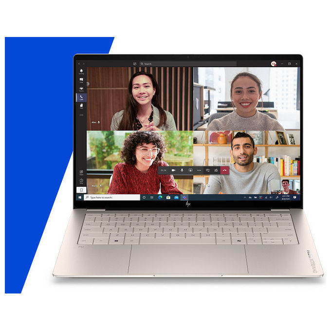 HP D8ZU7EA OmniBook Ultra Laptop Next Gen AI Notebook Copilot+ Intel Core Ultra 7 356H 14 pol 3K Touch OLED 32 GB 1 TB SSD Windows 11 Home colore Silk Sand