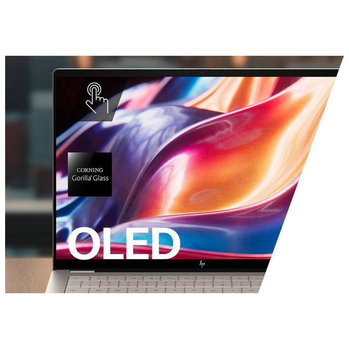HP D8ZU7EA OmniBook Ultra Laptop Next Gen AI Notebook Copilot+ Intel Core Ultra 7 356H 14 pol 3K Touch OLED 32 GB 1 TB SSD Windows 11 Home colore Silk Sand