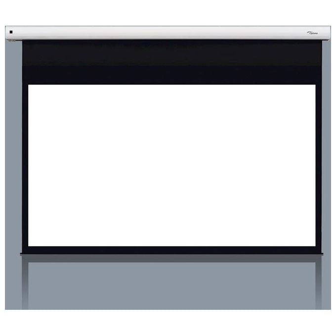 Optoma schermo di proiezione motorizzato Panoview DE-9120EGA, 120 pollici, 16:9, 265x150 cm, telo PVC Bianco opaco, installazione a muro o soffitto