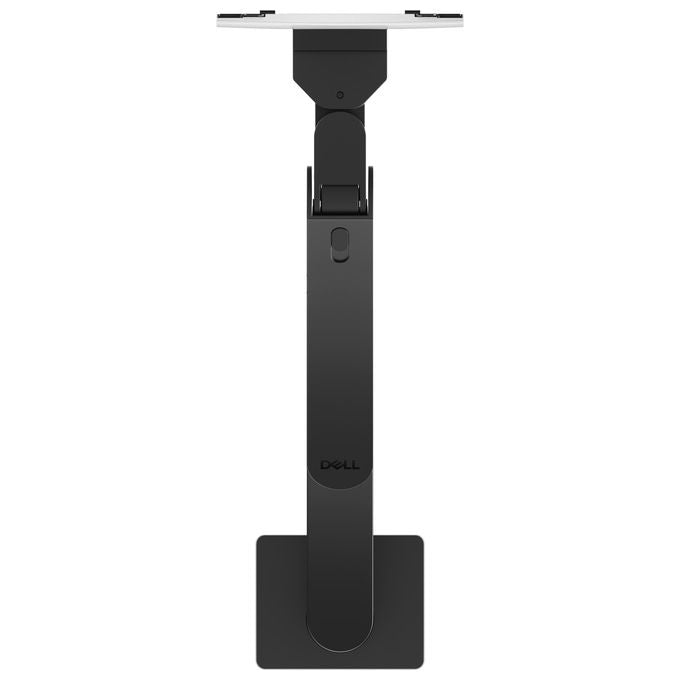 Dell braccio per monitor singolo HDA26, Pro Heavy Duty, da 43 a 52 pollici, portata 20 kg, gestione cavi, Nero, Bianco