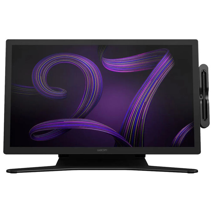 Wacom Cintiq Pro 27, tavoletta grafica con schermo 4K, display 26,9 pollici IPS, Pro Pen 3, multi-touch, Pantone Validated, 99% Adobe RGB