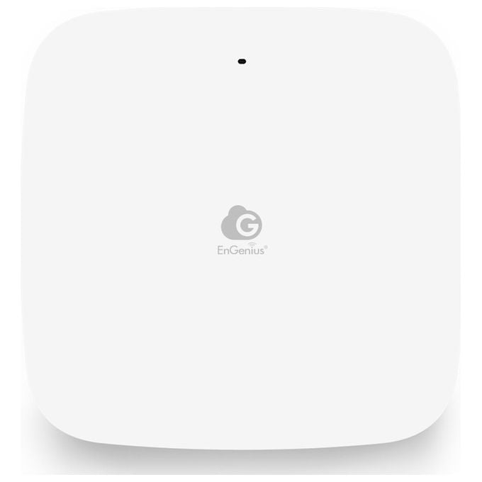 EnGenius ECW210L access point Wi-Fi 6 dual band, 2400 Mbit-s, PoE, porta 2.5 Gigabit, cloud managed, bianco