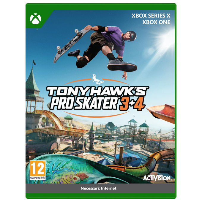 Tony Hawk's Pro Skater 3 + 4, videogioco, Xbox Series X, Xbox One, edizione standard, disco