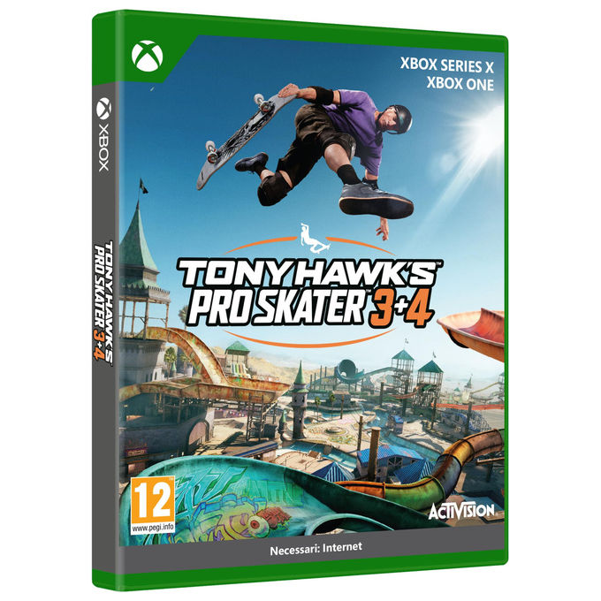 Tony Hawk's Pro Skater 3 + 4, videogioco, Xbox Series X, Xbox One, edizione standard, disco