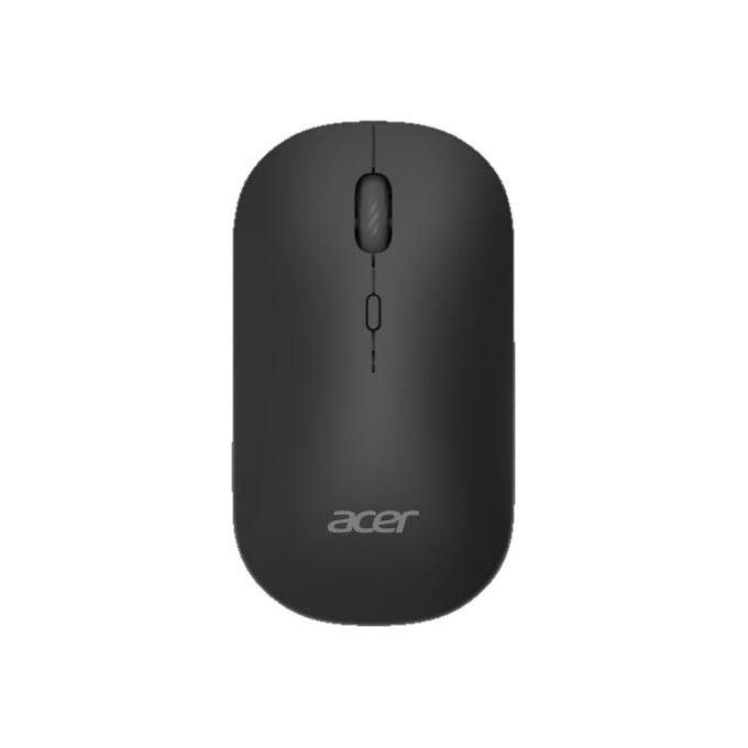 ACER mouse wireless AMR130, ambidestro, dual mode 2.4GHz e Bluetooth 5.2, 1600 DPI regolabili, 4 tasti, nero