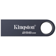 Kingston chiavetta usb 256 gb, DataTraveler SE9 G3, USB 3.2 Gen 1, 220 MB-s lettura, 100 MB-s scrittura, corpo in metallo, nichel scuro