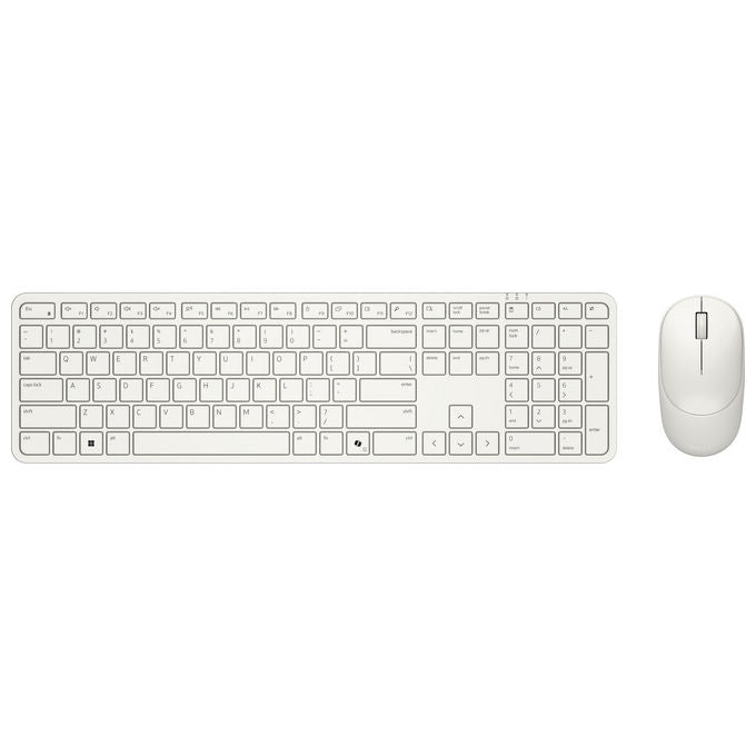 Dell kit tastiera e mouse wireless KM526, QWERTY italiano, full-size, RF 2.4 GHz, mouse ottico 6000 DPI, bianco