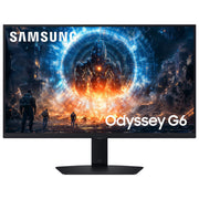 Samsung monitor gaming Odyssey G6 G60F, 27 pollici, QHD 2560x1440, 350 Hz, 1 ms, IPS, DisplayHDR 400, FreeSync Premium, G-Sync, nero