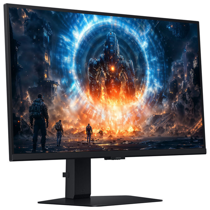 Samsung monitor gaming Odyssey G6 G60F, 27 pollici, QHD 2560x1440, 350 Hz, 1 ms, IPS, DisplayHDR 400, FreeSync Premium, G-Sync, nero