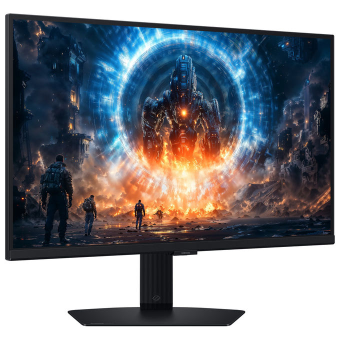 Samsung monitor gaming Odyssey G6 G60F, 27 pollici, QHD 2560x1440, 350 Hz, 1 ms, IPS, DisplayHDR 400, FreeSync Premium, G-Sync, nero