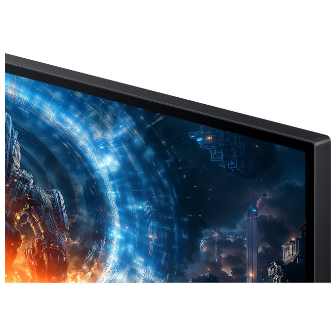 Samsung monitor gaming Odyssey G6 G60F, 27 pollici, QHD 2560x1440, 350 Hz, 1 ms, IPS, DisplayHDR 400, FreeSync Premium, G-Sync, nero