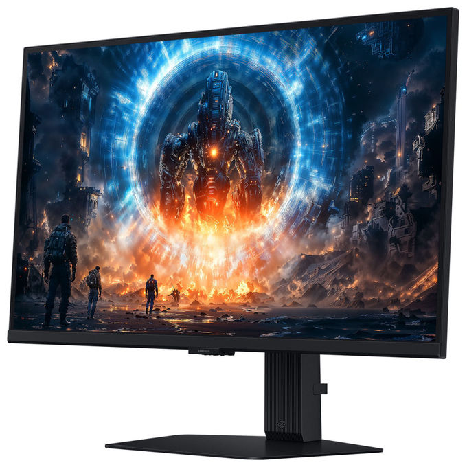 Samsung monitor gaming Odyssey G6 G60F, 27 pollici, QHD 2560x1440, 350 Hz, 1 ms, IPS, DisplayHDR 400, FreeSync Premium, G-Sync, nero