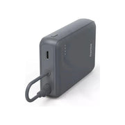 Celly power bank wireless MagSafe 3000 mAh, ricarica 5W, USB-C, ultra slim, colore viola, anello magnetico incluso