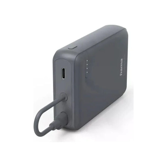 Celly power bank wireless MagSafe 3000 mAh, ricarica 5W, USB-C, ultra slim, colore viola, anello magnetico incluso