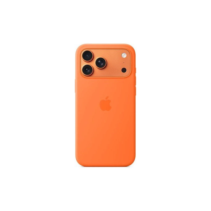 Celly cover Magsafe per iPhone 17 Pro Max, sottile e protettiva, TPU, arancione, Matchmag