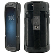 Mobilis custodia PROTECH per Zebra TC53 TC58, protezione MIL-STD 810G, con tracolla, antimicrobica, nera