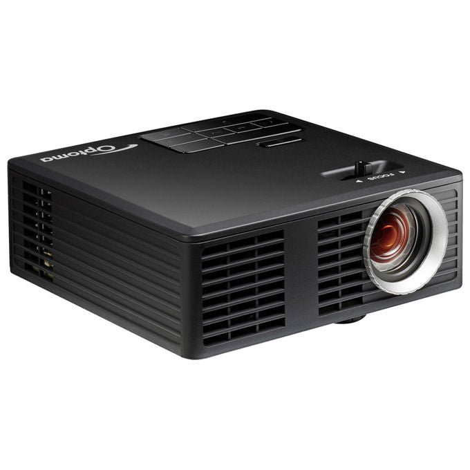 Optoma ML750i proiettore LED portatile, DLP, WXGA 1200x800, 450 lumen, 20000h, compatibile 3D, altoparlante, lettore microSD, nero