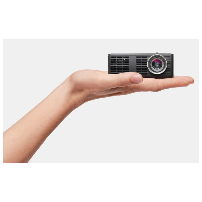 Optoma ML750i proiettore LED portatile, DLP, WXGA 1200x800, 450 lumen, 20000h, compatibile 3D, altoparlante, lettore microSD, nero
