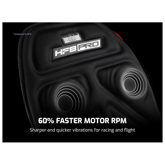 Next Level Racing NLR-G006 HF8 Pro Tappetino Gaming Aptico 8 Motori Compatibile Cockpit Corsa e Volo colore Nero