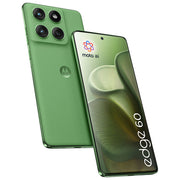 Motorola edge 60 smartphone, 8 GB RAM, 512 GB, display 6.67'' pOLED 120 Hz, 5G, tripla cam 50 MP, batteria 5200 mAh, IP68, verde