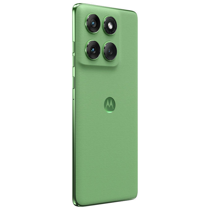 Motorola edge 60 smartphone, 8 GB RAM, 512 GB, display 6.67'' pOLED 120 Hz, 5G, tripla cam 50 MP, batteria 5200 mAh, IP68, verde